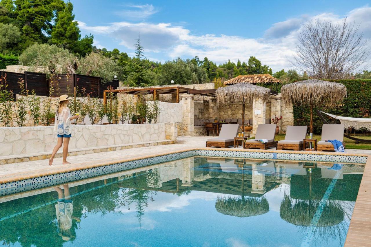 Palmrise Luxury Villas By Travel Pro Services - Nea Skioni Halkidiki 外观 照片