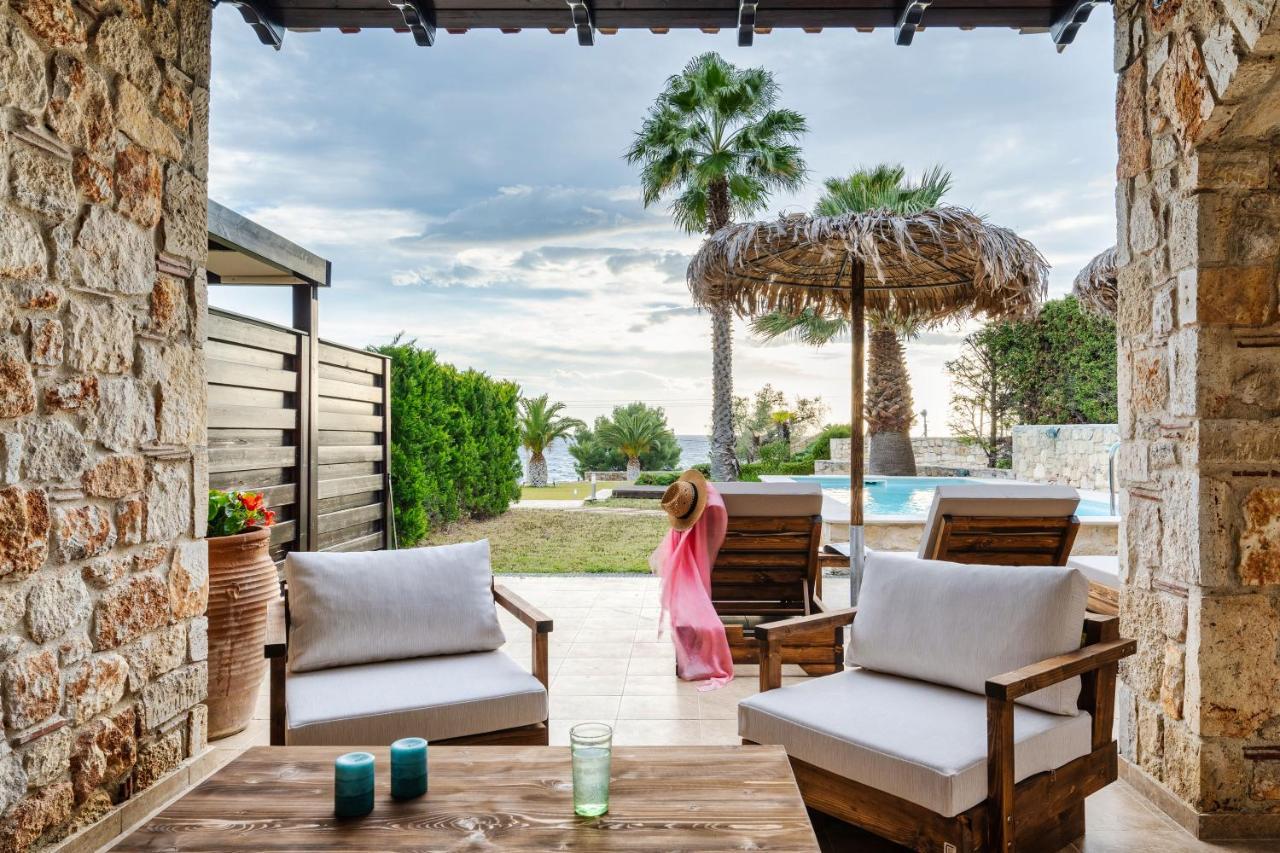 Palmrise Luxury Villas By Travel Pro Services - Nea Skioni Halkidiki 外观 照片
