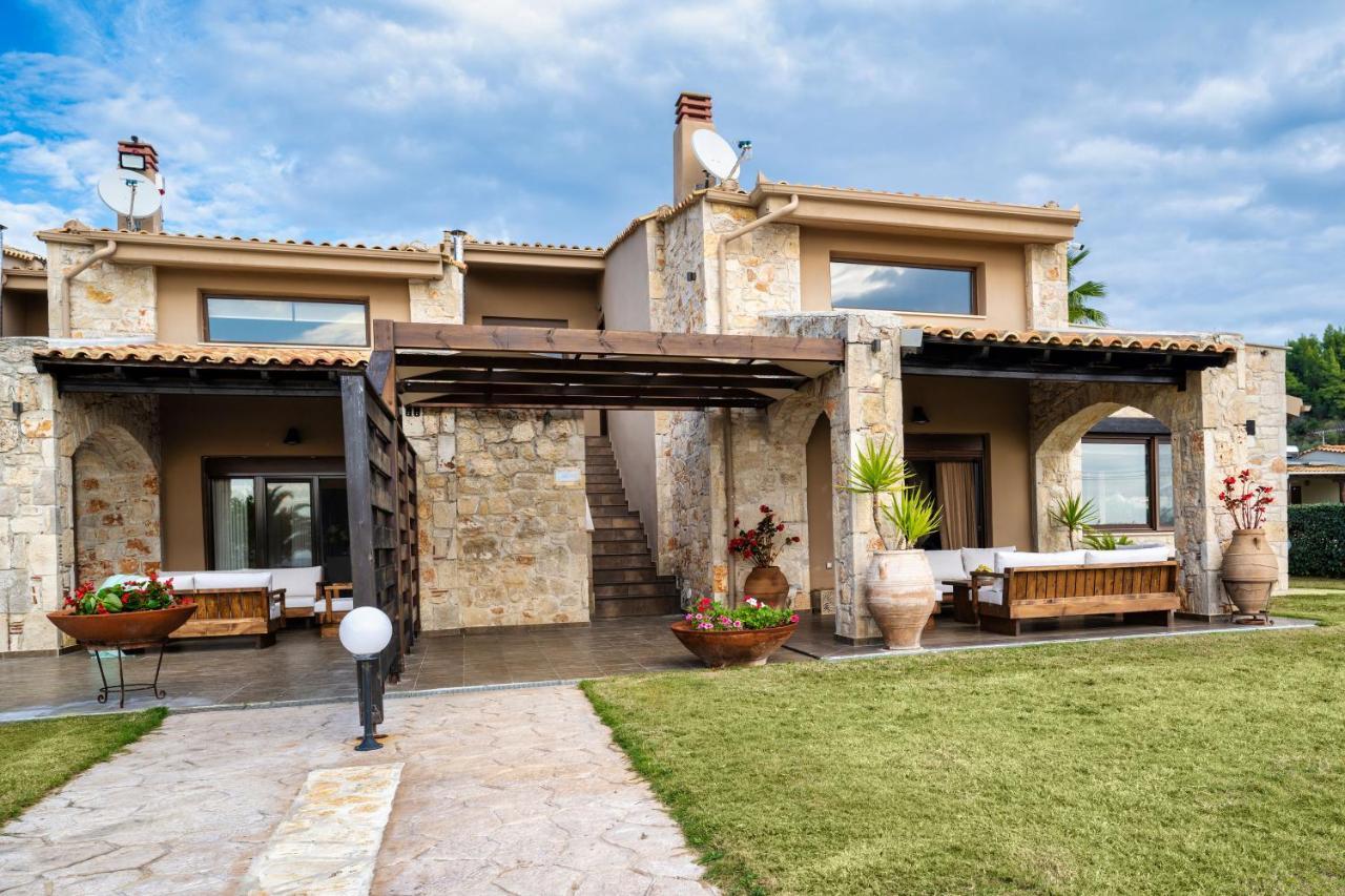 Palmrise Luxury Villas By Travel Pro Services - Nea Skioni Halkidiki 外观 照片