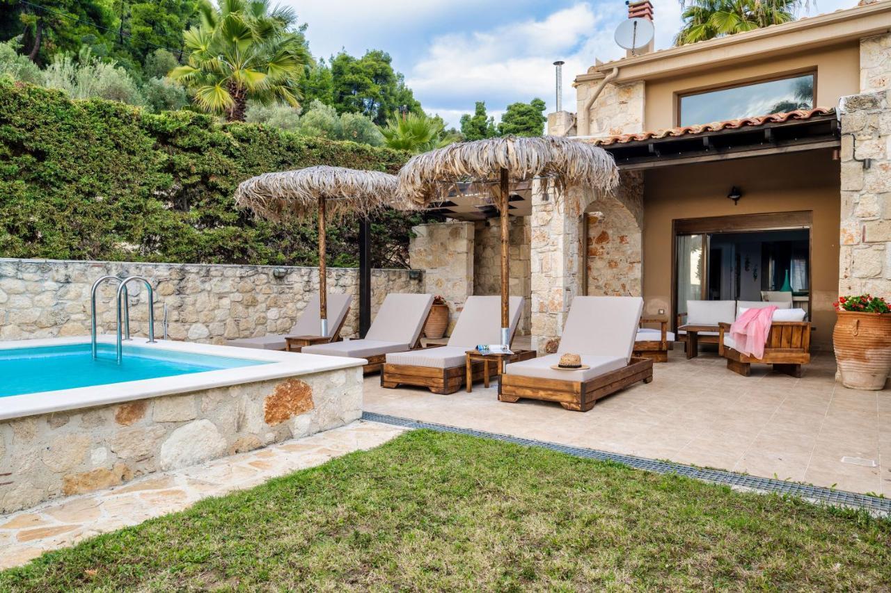 Palmrise Luxury Villas By Travel Pro Services - Nea Skioni Halkidiki 外观 照片