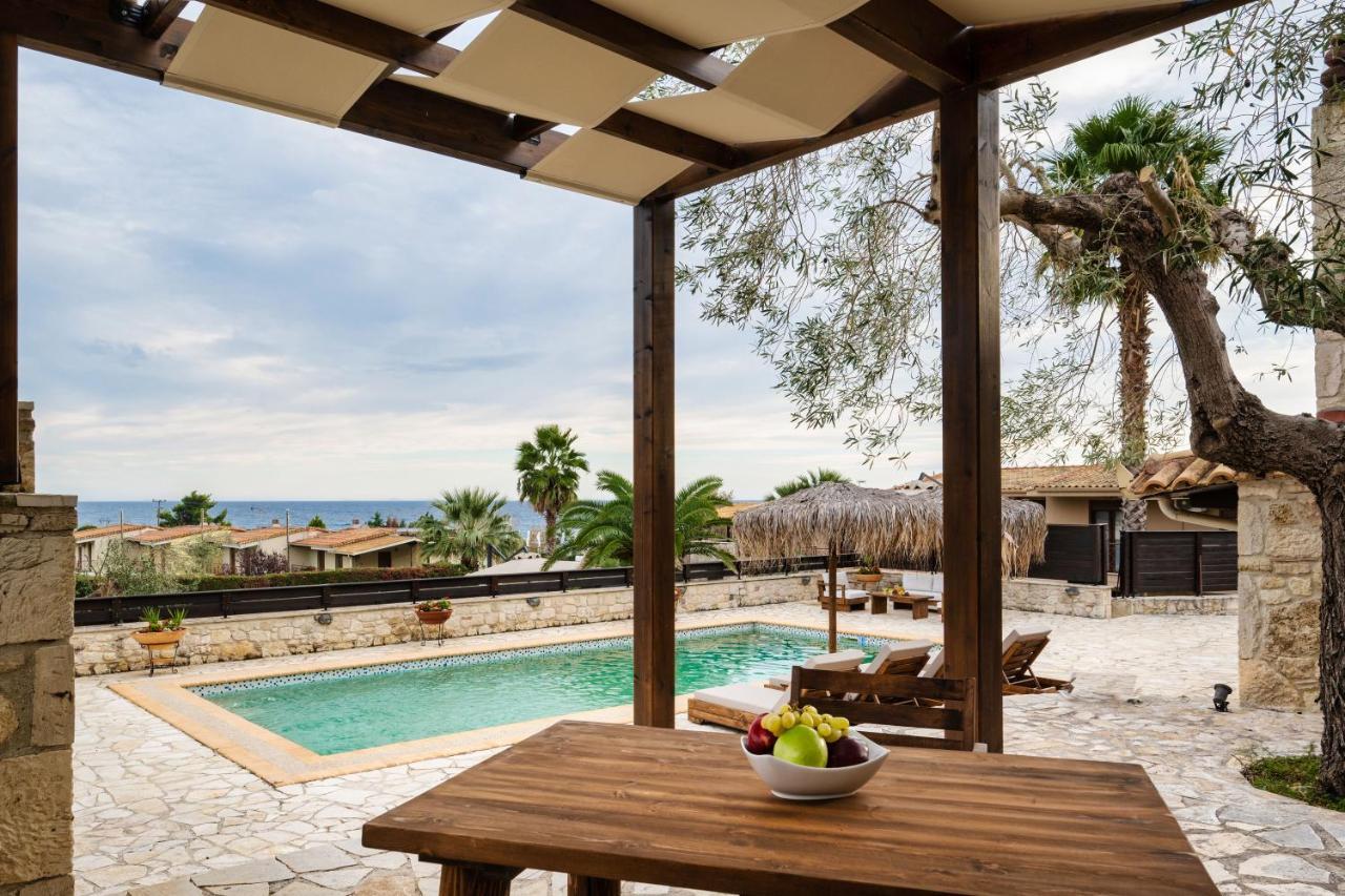 Palmrise Luxury Villas By Travel Pro Services - Nea Skioni Halkidiki 外观 照片