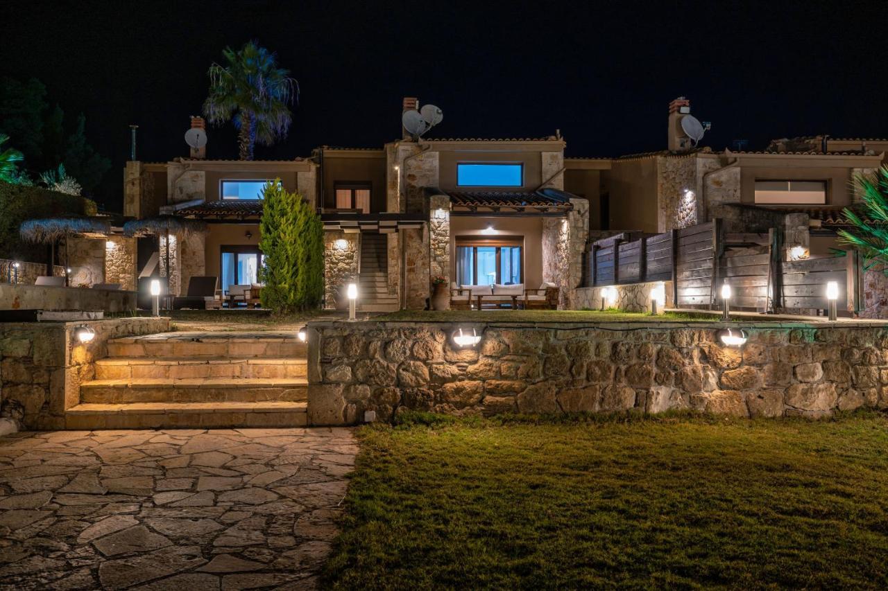 Palmrise Luxury Villas By Travel Pro Services - Nea Skioni Halkidiki 外观 照片